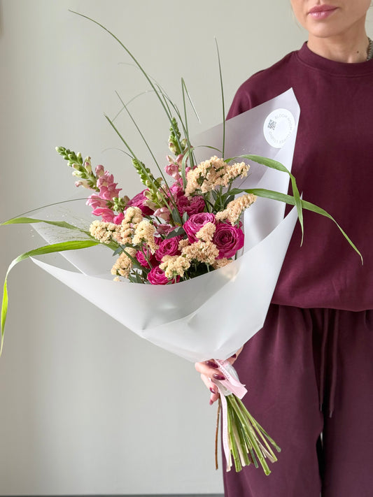 "Very Berry" Art Bouquet – BloomRoom.ee, свежие цветы в Таллине