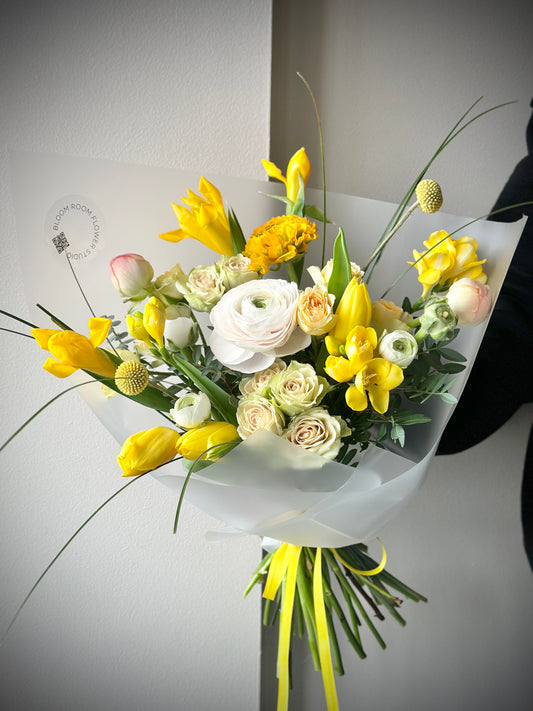 Südasuvine kollane lillekimp | Весенний желтый букет | Sunshine spring bouquet with yellow flowers