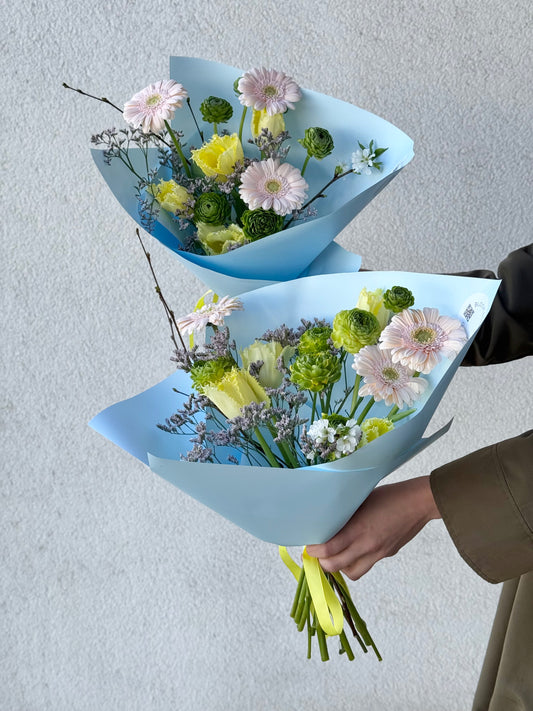 "Limoncello" Art Bouquet – BloomRoom.ee, fresh flowers in Tallinn