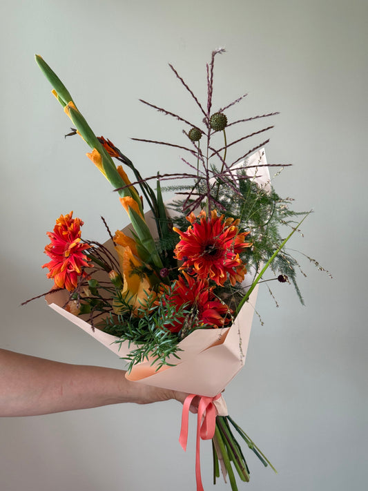 “Palette for your teacher” art bouquet – BloomRoom.ee, fresh flowers in Tallinn