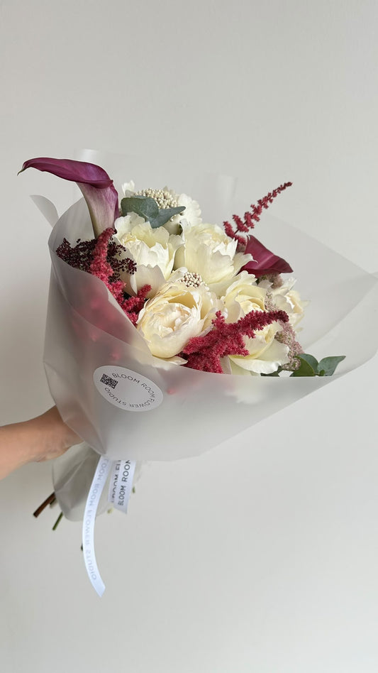 "Love is in the air” Art Bouquet – BloomRoom.ee, värsked lilled Tallinnas