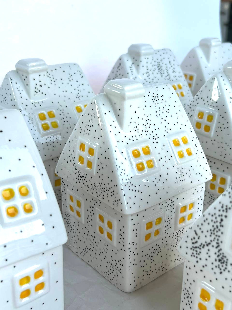 Handmade “ Gingerbread House” candles