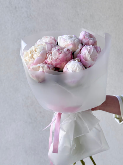 Kimp 9 Gardenia Peoniate | Букет из 9 Гардении Пионов | Bouquet of 9 Gardenia Peonies