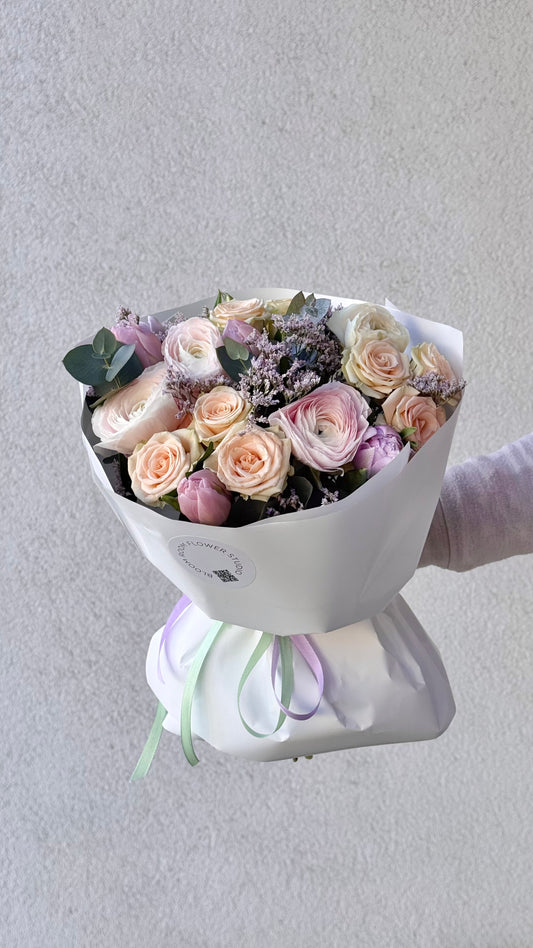 "Spring Therapy"  Art Bouquet – BloomRoom.ee, fresh flowers in Tallinn