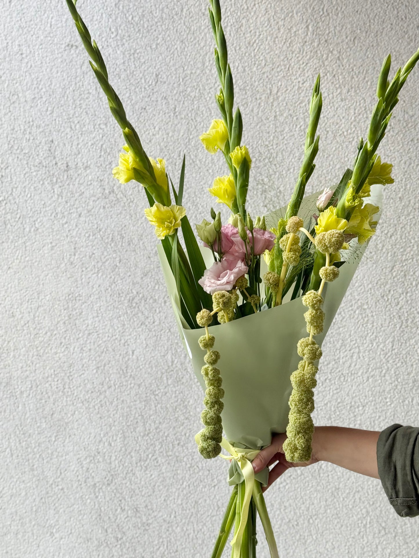 "Green Mood" Art Bouquet