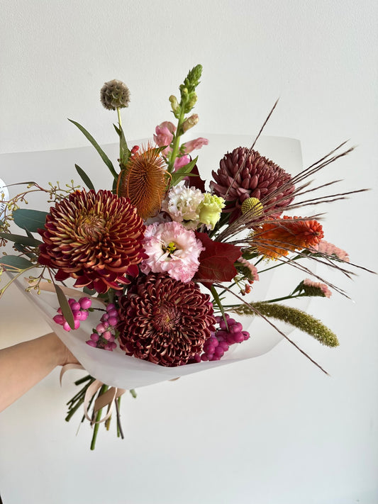 “Autumn approaching” Art Bouquet – BloomRoom.ee, värsked lilled Tallinnas