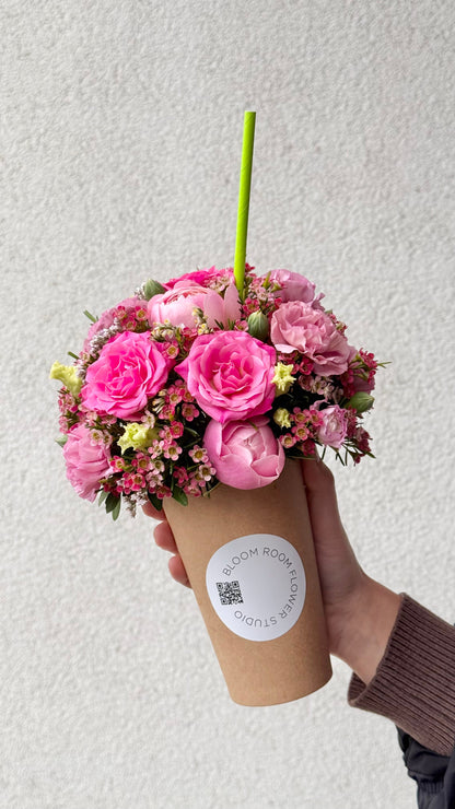 Flower Coctail "Cosmopolitan"