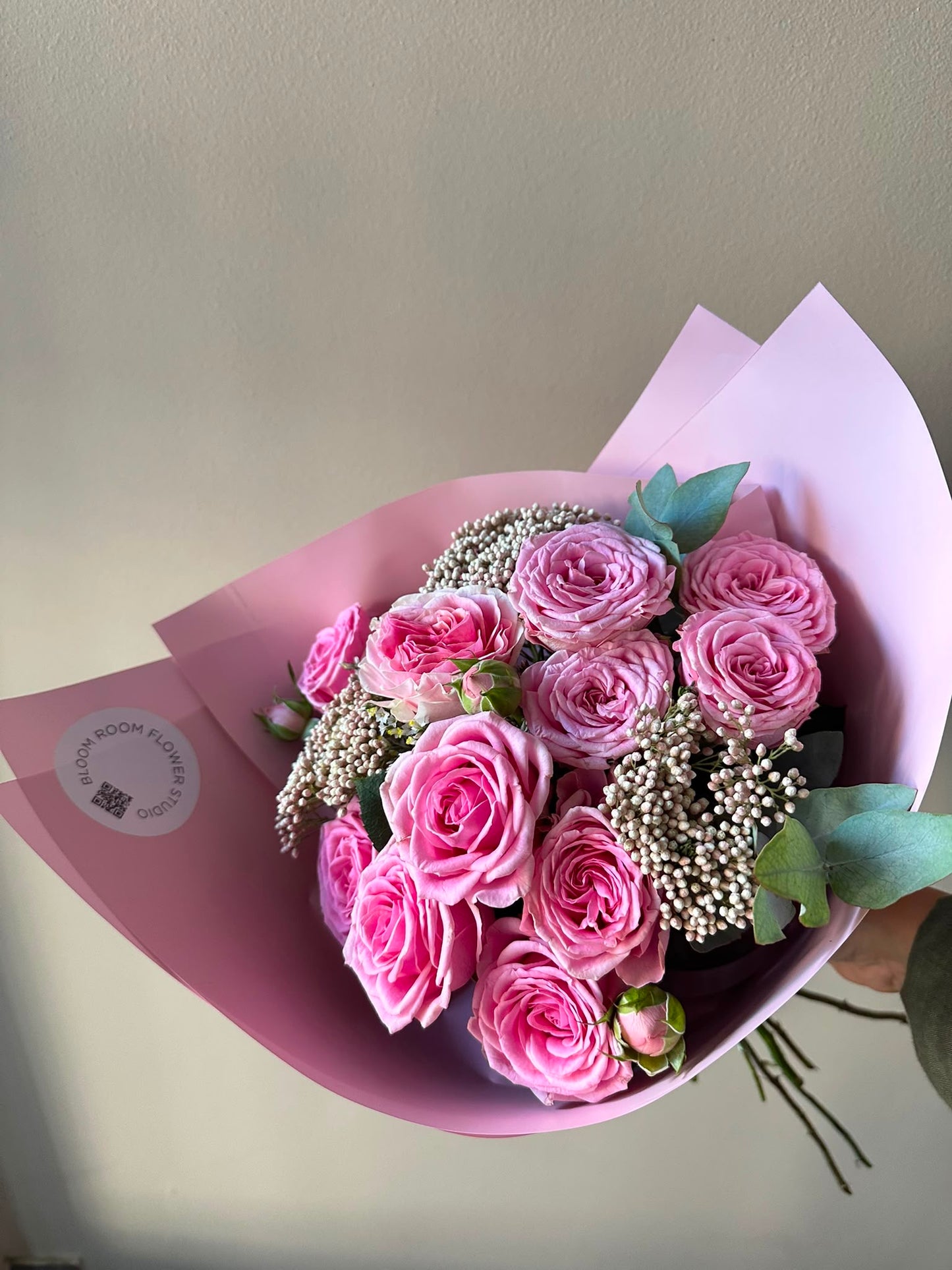 “Pink blink” Art Bouquet