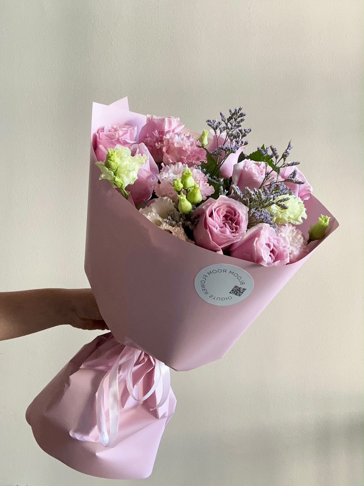 “Pink mosse”  Art Bouquet