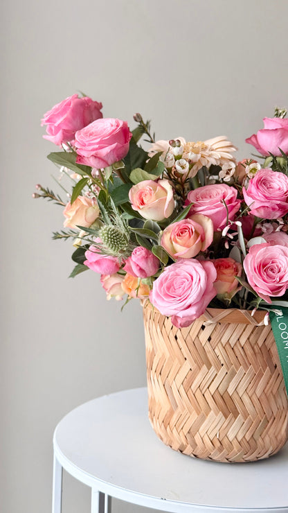 "Pink Mood" Grand Basket
