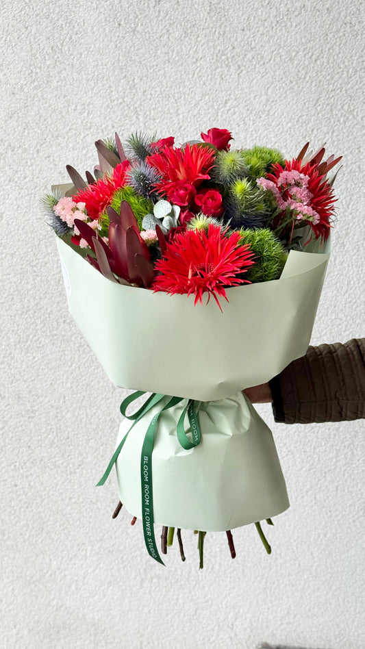 "Strawberry Mojito" Grand Bouquet – BloomRoom.ee, fresh flowers in Tallinn