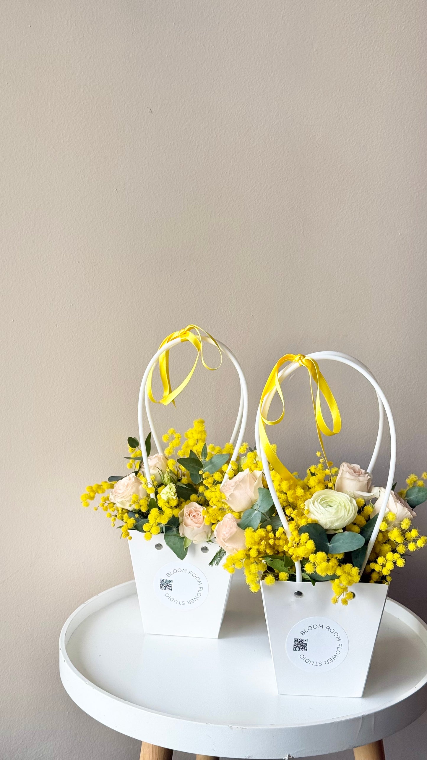 "Mimosa" Flower Bag