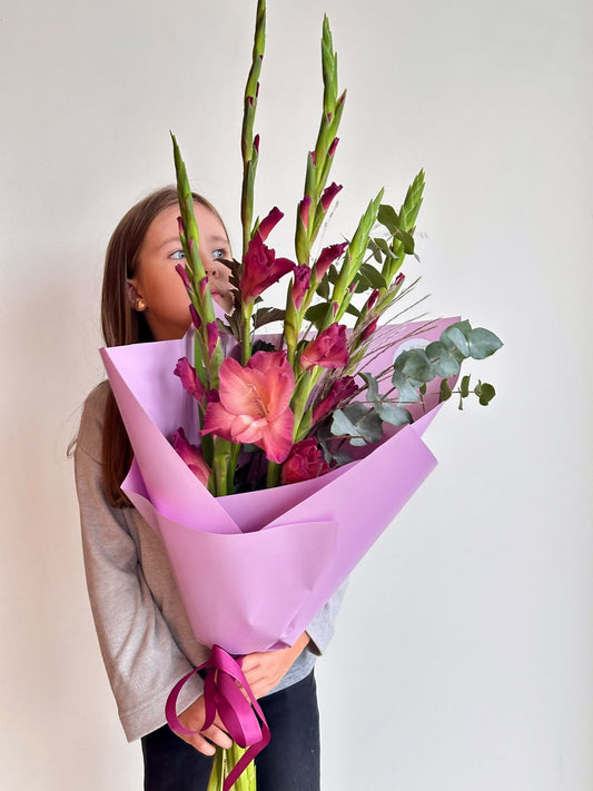 «You are my sunshine”Art Bouquet – BloomRoom.ee, värsked lilled Tallinnas
