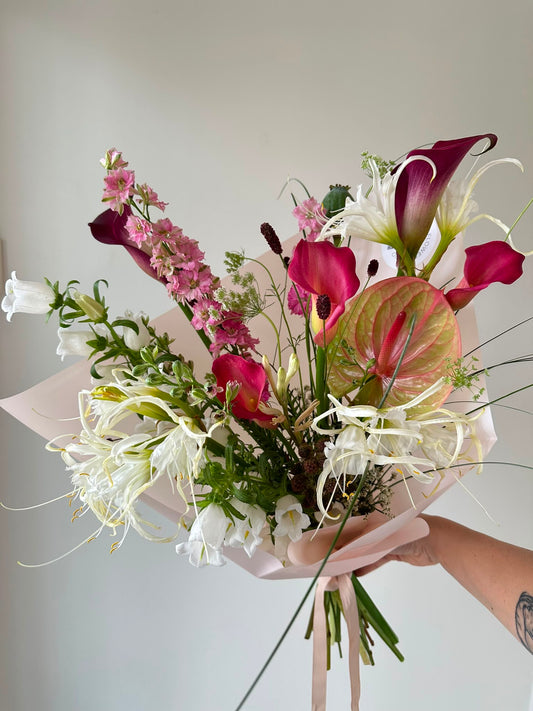 "Exotic mix" Maxi Art Bouquet – BloomRoom.ee, fresh flowers in Tallinn