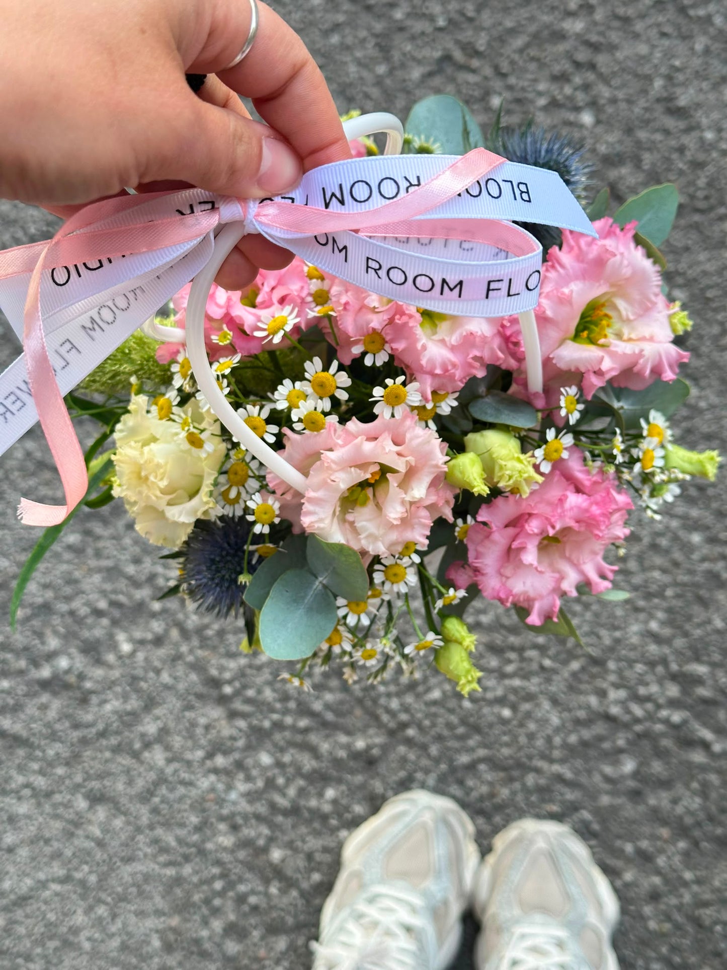 "Hold me tender" Flower Bag