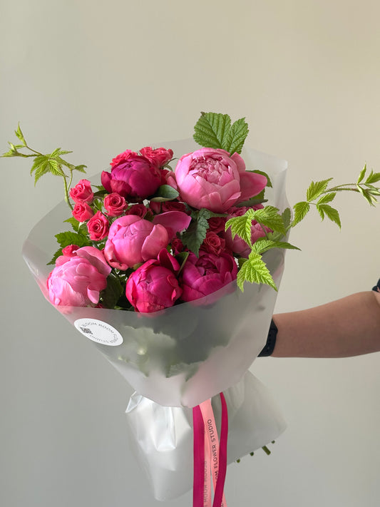 "Pink expression " Bouquet – BloomRoom.ee, fresh flowers in Tallinn