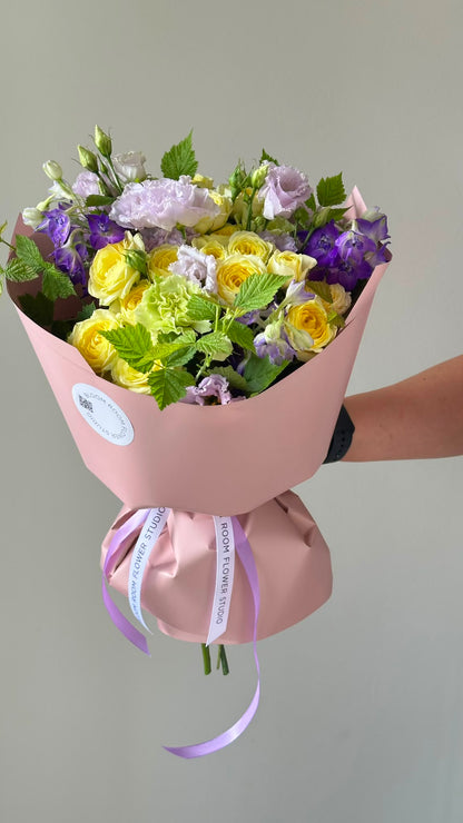 "Lavendel breeze" Pop up Bouquet