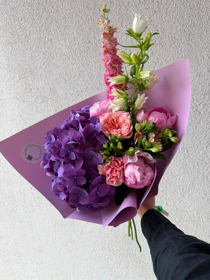 "Pop up summer mix" Art bouquet
