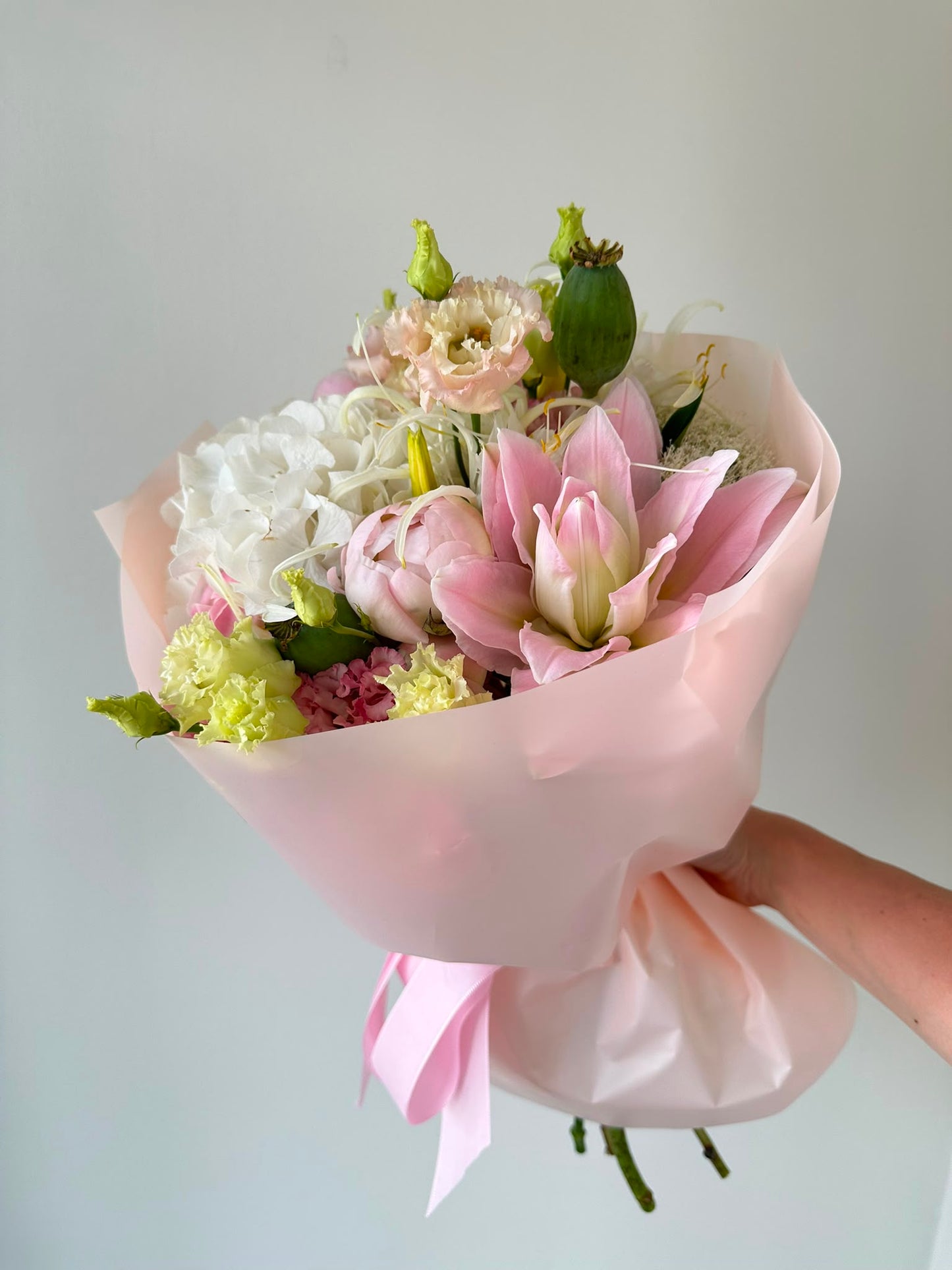 "Good morning, sunshine!" Art bouquet