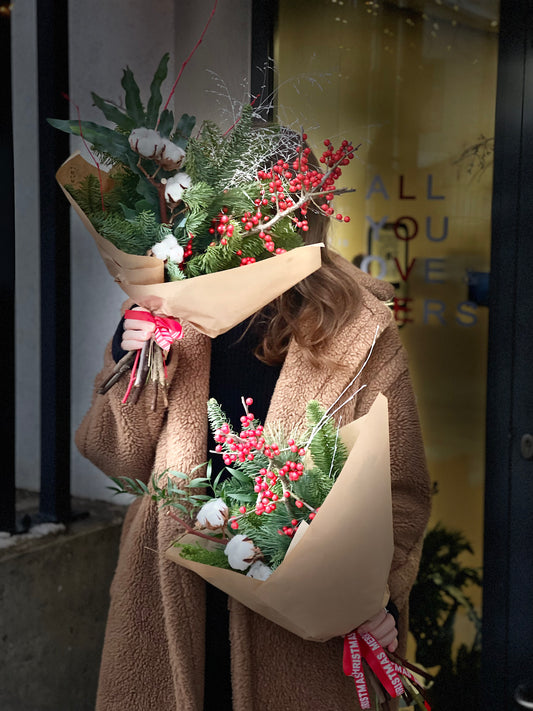 Winter bunch – BloomRoom.ee, värsked lilled Tallinnas