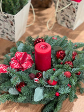 Load image into Gallery viewer, Christmas Wreath (Red Decor)
